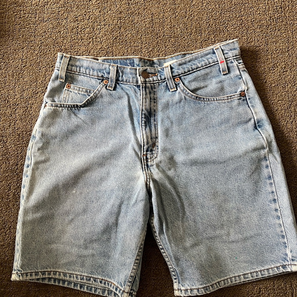 Levi's Blue Jean Shorts Classic Denim Style